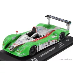   COURAGE  C60 PEUGEOT A32 3.2L TURBO V6 TEAM PESCAROLO SPORT N 18 24h LE MANS 2002 STEPHANE ORTELLI - UKYO KATAYAMA - ERIC HELARY  GREEN SILVER