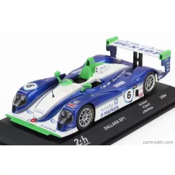   DALLARA  SP1 JUDD GV4 4.0L V10 TEAM ROLLCENTRE RACING N 6 24h LE MANS 2004 MARTIN SHORT - ROB BARFF - JOAO BARBOSA  WHITE BLUE