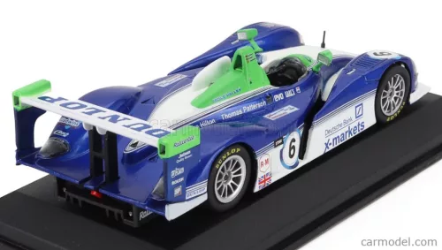 DALLARA  SP1 JUDD GV4 4.0L V10 TEAM ROLLCENTRE RACING N 6 24h LE MANS 2004 MARTIN SHORT - ROB BARFF - JOAO BARBOSA  WHITE BLUE