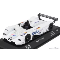   BMW  S70 6.0L V12 LMR TEAM BMW MOTORSPORT DELL N 15 WINNER 24h LE MANS 1999 PIERLUIGI MARTINI - YANNICK DALMAS - JOACHIM WINKELHOCK  WHITE