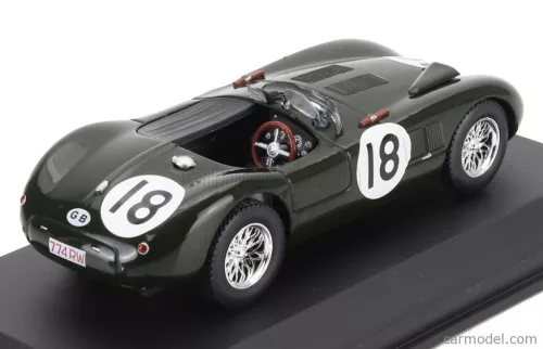 JAGUAR  XK120 C-TYPE SPIDER 3.4L TEAM JAGUAR CARS LTD N 18 WINNER 24h LE MANS 1953 TONY ROLT - DUNCAN HAMILTON  GREEN