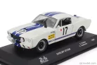 FORD USA  MUSTANG SHELBY 350GT 4.7L V8 COUPE TEAM C.DUBOIS N 17 24h LE MANS 1967 CLAUDE DUBOIS - CHRIS TUERLINCKX  WHITE BLUE