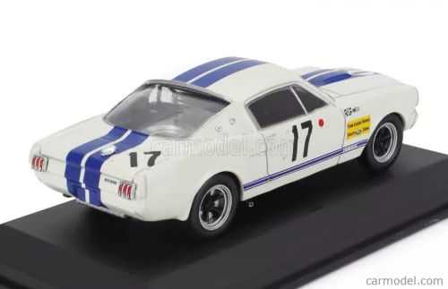 FORD USA  MUSTANG SHELBY 350GT 4.7L V8 COUPE TEAM C.DUBOIS N 17 24h LE MANS 1967 CLAUDE DUBOIS - CHRIS TUERLINCKX  WHITE BLUE