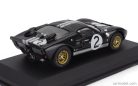 FORD USA  GT40 MKII 7.0L V8 TEAM SHELBY AMERICAN INC. N 2 WINNER 24h LE MANS 1966 BRUCE McLAREN - CHRIS AMON  BLACK WHITE
