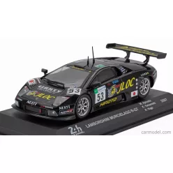   LAMBORGHINI  MURCIELAGO R-GT 6.0L V12 TEAM JLOC ISAO NORITAKE N 53 24h LE MANS 2007 KOJI YAMANISHI - ATSUSHI YOGO - MARCO APICELLA  BLACK