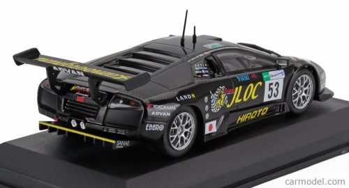 LAMBORGHINI  MURCIELAGO R-GT 6.0L V12 TEAM JLOC ISAO NORITAKE N 53 24h LE MANS 2007 KOJI YAMANISHI - ATSUSHI YOGO - MARCO APICELLA  BLACK