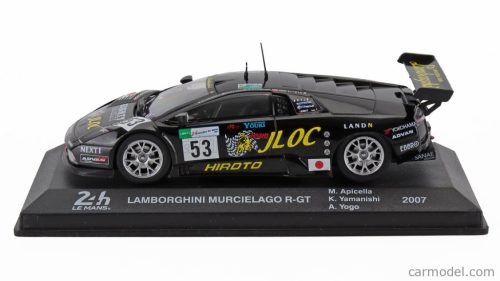 LAMBORGHINI  MURCIELAGO R-GT 6.0L V12 TEAM JLOC ISAO NORITAKE N 53 24h LE MANS 2007 KOJI YAMANISHI - ATSUSHI YOGO - MARCO APICELLA  BLACK