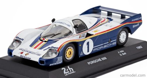 PORSCHE  956LH 2.6L F6 TWIN TURBO TEAM ROTHMANS PORSCHE SYSTEM N 1 WINNER 24h LE MANS 1982 JACKY ICKX - DEREK BELL  WHITE BLUE