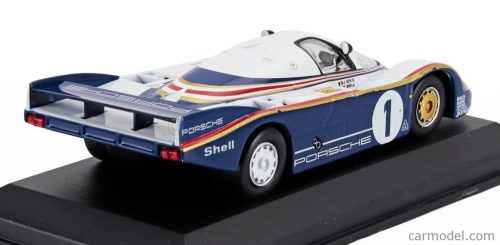 PORSCHE  956LH 2.6L F6 TWIN TURBO TEAM ROTHMANS PORSCHE SYSTEM N 1 WINNER 24h LE MANS 1982 JACKY ICKX - DEREK BELL  WHITE BLUE