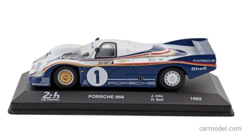 PORSCHE  956LH 2.6L F6 TWIN TURBO TEAM ROTHMANS PORSCHE SYSTEM N 1 WINNER 24h LE MANS 1982 JACKY ICKX - DEREK BELL  WHITE BLUE
