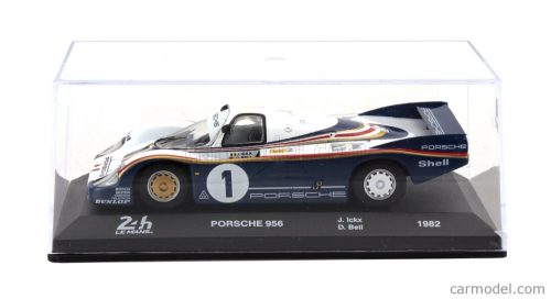 PORSCHE  956LH 2.6L F6 TWIN TURBO TEAM ROTHMANS PORSCHE SYSTEM N 1 WINNER 24h LE MANS 1982 JACKY ICKX - DEREK BELL  WHITE BLUE