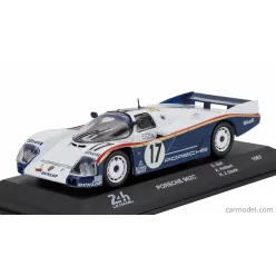   PORSCHE  962C 3.0L F6 TEAM ROTHMANS PORSCHE AG N 17 WINNER 24h LE MANS 1987 DEREK BELL - AL HOLBERT - HANS JOACHIM STUCK  WHITE BLUE