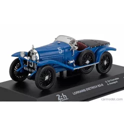   LORRAINE  DIETRICH B3-6 3.5L S6 SPIDER TEAM SOCIETE LORRAINE DE DIETRICH N 5 WINNER 24h LE MANS 1925 GERARD DE COURCELLES - ANDRE ROSSIGNOL  BLUETTE