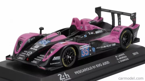 JUDD  PESCAROLO 01 EVO 3.4L V8 TEAM OAK RACING N 35 24h LE MANS 2010 MATTHIEU LAHAYE - GUILLAUME MOREAU - JAN CHAROUZ  MATT BLACK PINK