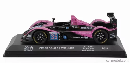 JUDD  PESCAROLO 01 EVO 3.4L V8 TEAM OAK RACING N 35 24h LE MANS 2010 MATTHIEU LAHAYE - GUILLAUME MOREAU - JAN CHAROUZ  MATT BLACK PINK