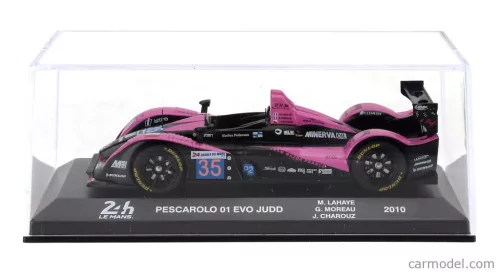 JUDD  PESCAROLO 01 EVO 3.4L V8 TEAM OAK RACING N 35 24h LE MANS 2010 MATTHIEU LAHAYE - GUILLAUME MOREAU - JAN CHAROUZ  MATT BLACK PINK