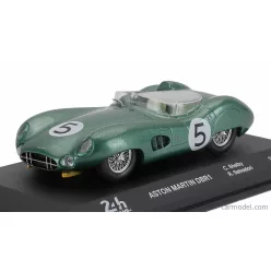   ASTON MARTIN  DBR1 3.0L SPIDER TEAM DAVID BROWN RACING DEPT. N 5 WINNER 24h LE MANS 1959 ROY SALVADORI - CARROLL SHELBY  GREEN