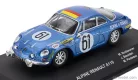 RENAULT  ALPINE A110 GORDINI TEAM ECURIE LEOPARD N 61 24h LE MANS 1968 JACQUES BOURDON - MAURICE NUSSBAUMER - MICHEL POUTEAUX  BLUE MET