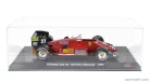 FERRARI  F1  156-85 N 27 SEASON 1985 MICHELE ALBORETO - CON VETRINA - WITH SHOWCASE  RED BLACK