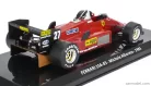 FERRARI  F1  156-85 N 27 SEASON 1985 MICHELE ALBORETO - CON VETRINA - WITH SHOWCASE  RED BLACK