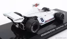 BRABHAM  F1  BT44B TEAM MARTINI RACING N 8 SEASON 1975 CARLOS PACE - CON VETRINA - WITH SHOWCASE  WHITE