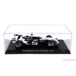   WILLIAMS  F1  FW26 BMW N 3 SEASON 2004 JUAN PABLO MONTOYA - CON VETRINA - WITH SHOWCASE  BLUE WHITE