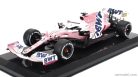 MERCEDES BWT  F1  RP20 TEAM SPORTPESA RACING POINT N 11 SEASON 2020 SERGIO PEREZ - CON VETRINA - WITH SHOWCASE  MATT PINK BLUE