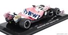 MERCEDES BWT  F1  RP20 TEAM SPORTPESA RACING POINT N 11 SEASON 2020 SERGIO PEREZ - CON VETRINA - WITH SHOWCASE  MATT PINK BLUE
