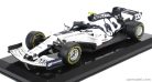 ALPHA TAURI  F1  AT01 HONDA RA620H TEAM ALPHA TAURI F1 N 10 SEASON 2020 PIERRE GASLY - CON VETRINA - WITH SHOWCASE  WHITE BLUE