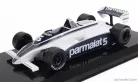 BRABHAM  F1  BT49C PARMALAT RACING TEAM N 5 WORLD CHAMPION SEASON 1981 NELSON PIQUET - CON VETRINA - WITH SHOWCASE  WHITE BLUE