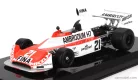 WILLIAMS  F1  FW04 N 21 SEASON 1975 JACQUES LAFFITE - CON VETRINA - WITH SHOWCASE  RED WHITE