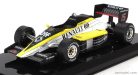 RENAULT  F1  RE60 N 15 SEASON 1985 PATRICK TAMBAY - CON VETRINA - WITH SHOWCASE  BLACK YELLOW WHITE