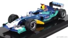 SAUBER  F1  C23 PETRONAS N 11 SEASON 2004 GIANCARLO FISICHELLA - CON VETRINA - WITH SHOWCASE  BLUE GREEN