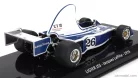LIGIER  F1  JS5 N 26 SEASON 1976 JACQUES LAFFITE - CON VETRINA - WITH SHOWCASE  LIGHT BLUE WHITE