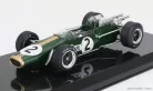 BRABHAM  F1  BT24 REPCO BT24 N 2 WORLD CHAMPION SEASON 1967 DENIS HULME - CON VETRINA - WITH SHOWCASE  GREEN GOLD