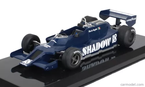 SHADOW  F1  DN9 N 18 SEASON 1979 ELIO DE ANGELIS - CON VETRINA - WITH SHOWCASE  BLUE