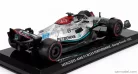 MERCEDES GP  F1 W13E TEAM MERCEDES-AMG PETRONAS F1 N 63 SEASON 2022 GEORGE RUSSELL - BLISTER BOX  SILVER GREEN