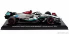 MERCEDES GP  F1 W13E TEAM MERCEDES-AMG PETRONAS F1 N 63 SEASON 2022 GEORGE RUSSELL - BLISTER BOX  SILVER GREEN