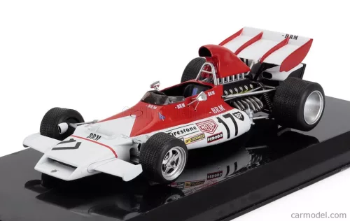 BRM  F1  P160B N 17 WINNER MONACO GP 1972 JEAN PIERRE BELTOISE - BLISTER BOX  RED WHITE