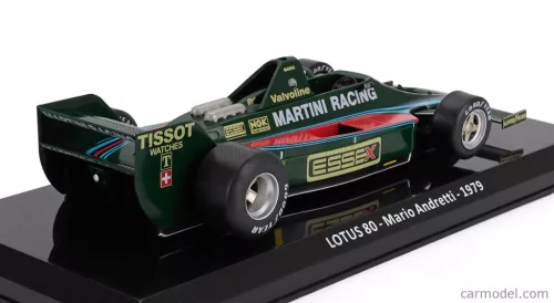 LOTUS  F1  80 TEAM MARTINI RACING N 1 SEASON 1979 MARIO ANDRETTI - BLISTER BOX  GREEN