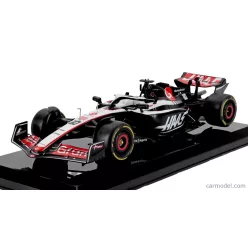   HAAS  F1  VF-23 TEAM MONEYGRAM HAAS N 20 SEASON 2023 KEVIN MAGNUSSEN - BLISTER BOX  WHITE BLACK RED