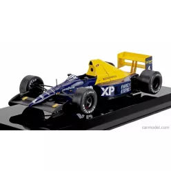  TYRRELL  F1  FORD 018 N 4 SEASON 1989 JEAN ALESI - BLISTER BOX  BLUE YELLOW