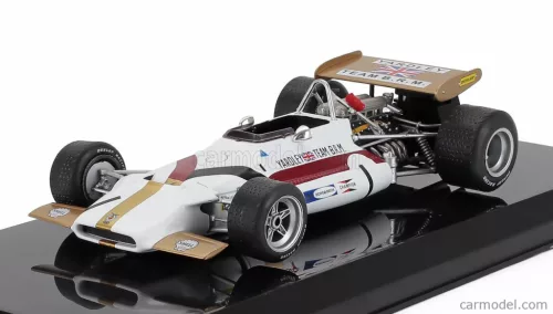 BRM  F1  P153 N 1 BELGIUM GP 1970 PEDRO RODRIGUEZ - BLISTER BOX  WHITE GOLD