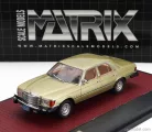 MERCEDES BENZ  S-CLASS 300SD TURBODIESEL (W116) USA VERSION 1977  GOLD MET