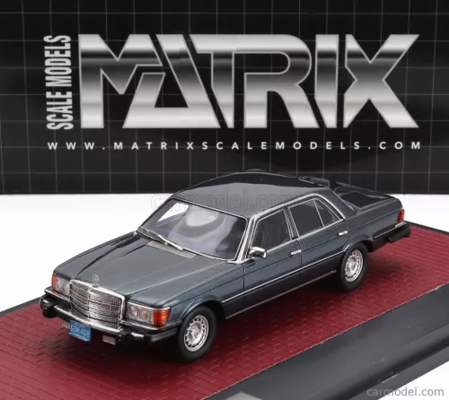 MERCEDES BENZ  S-CLASS 300SD TURBODIESEL (W116) USA VERSION 1977  BLUE MET