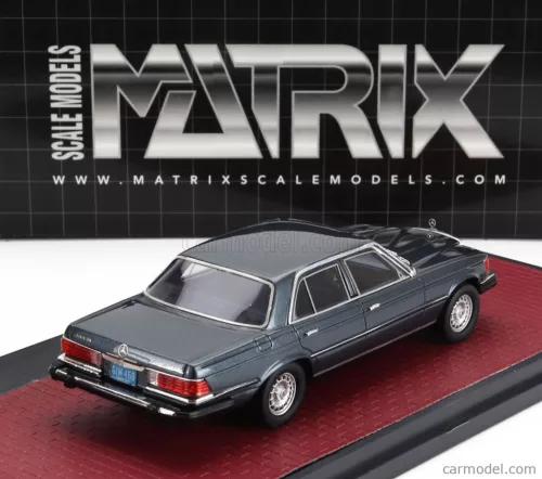 MERCEDES BENZ  S-CLASS 300SD TURBODIESEL (W116) USA VERSION 1977  BLUE MET