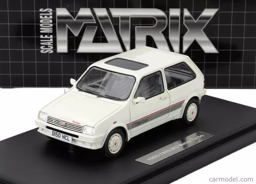 MG  METRO TURBO 1985  WHITE