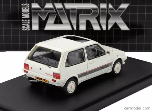 MG  METRO TURBO 1985  WHITE