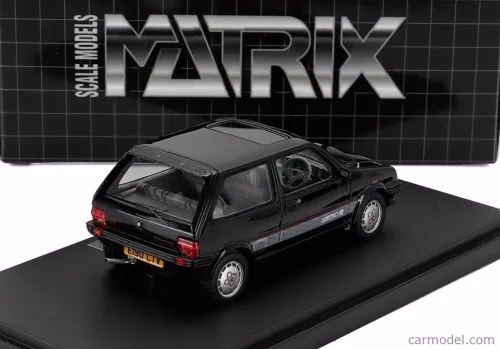 MG  METRO TURBO 1985  BLACK