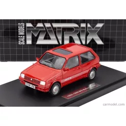 MG  METRO TURBO 1985  RED